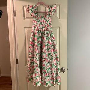 Hill House pink rose nap dress